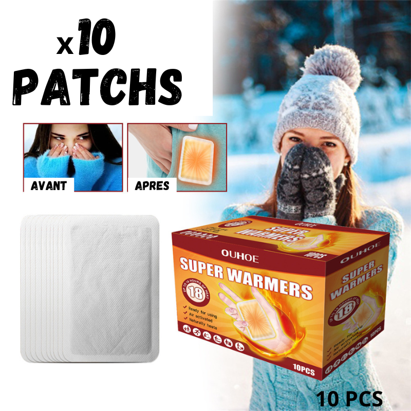 Patchs chauffants ultra-compact