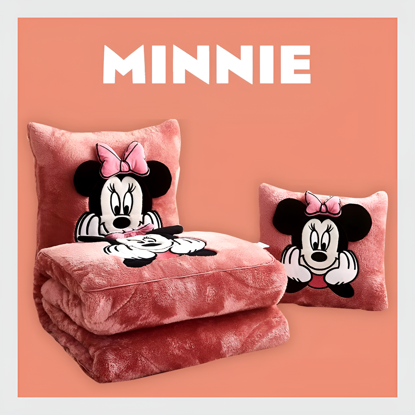 l’Oreiller et Couverture 2-en-1 Stitch -Quebecool™