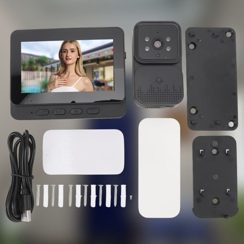 VigiDoor™ – Sonnette Vidéo de Surveillance Intelligente
