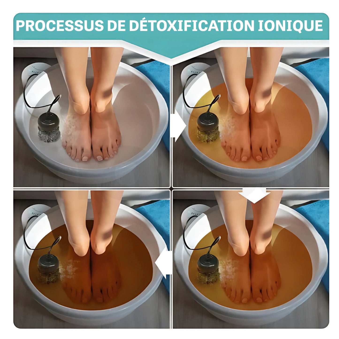 DetoxiPieds™ – Bain Relaxant Détoxifiant