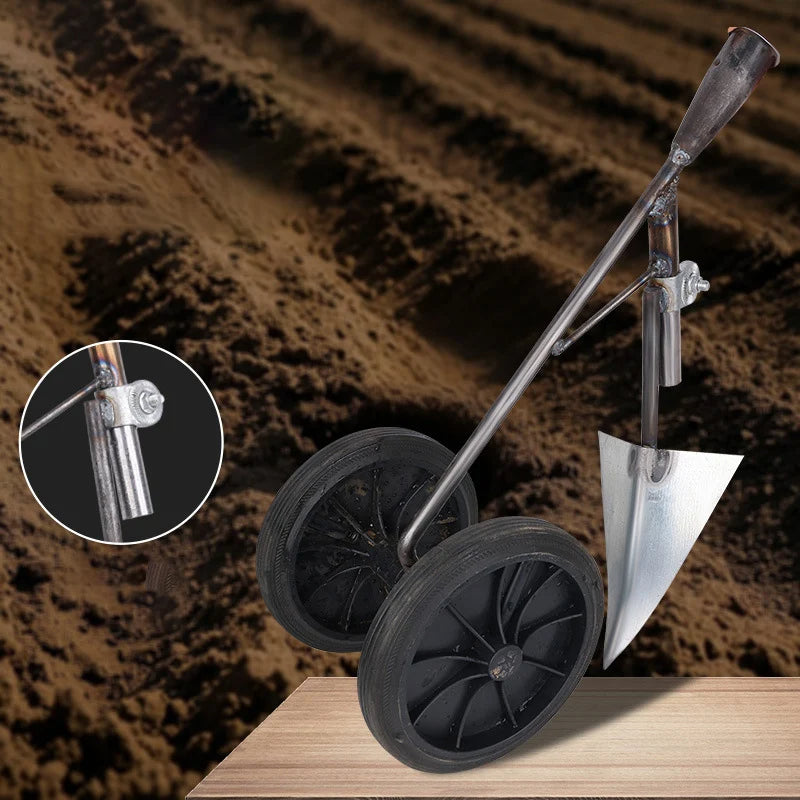 Plant’O’Matic™ – Outil de Plantation Rapide à Deux Roues