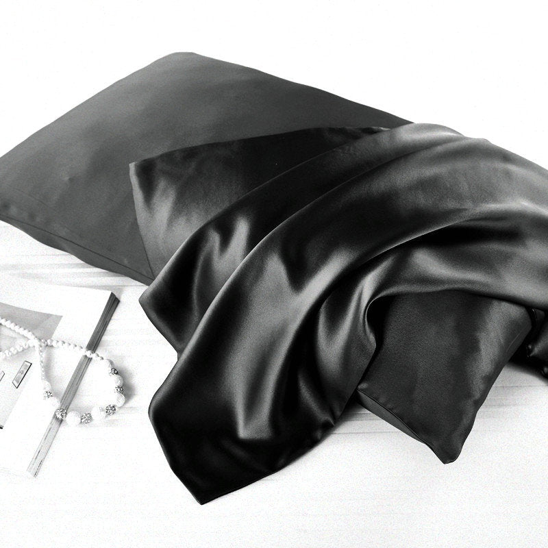 Taie d'oreiller en soie de mûrier double face