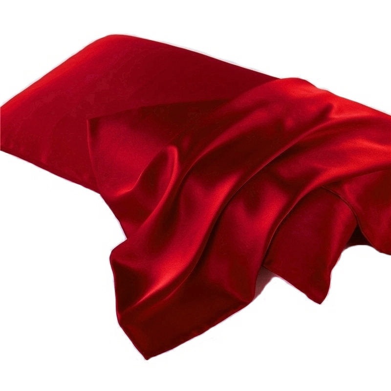 Taie d'oreiller en soie de mûrier double face