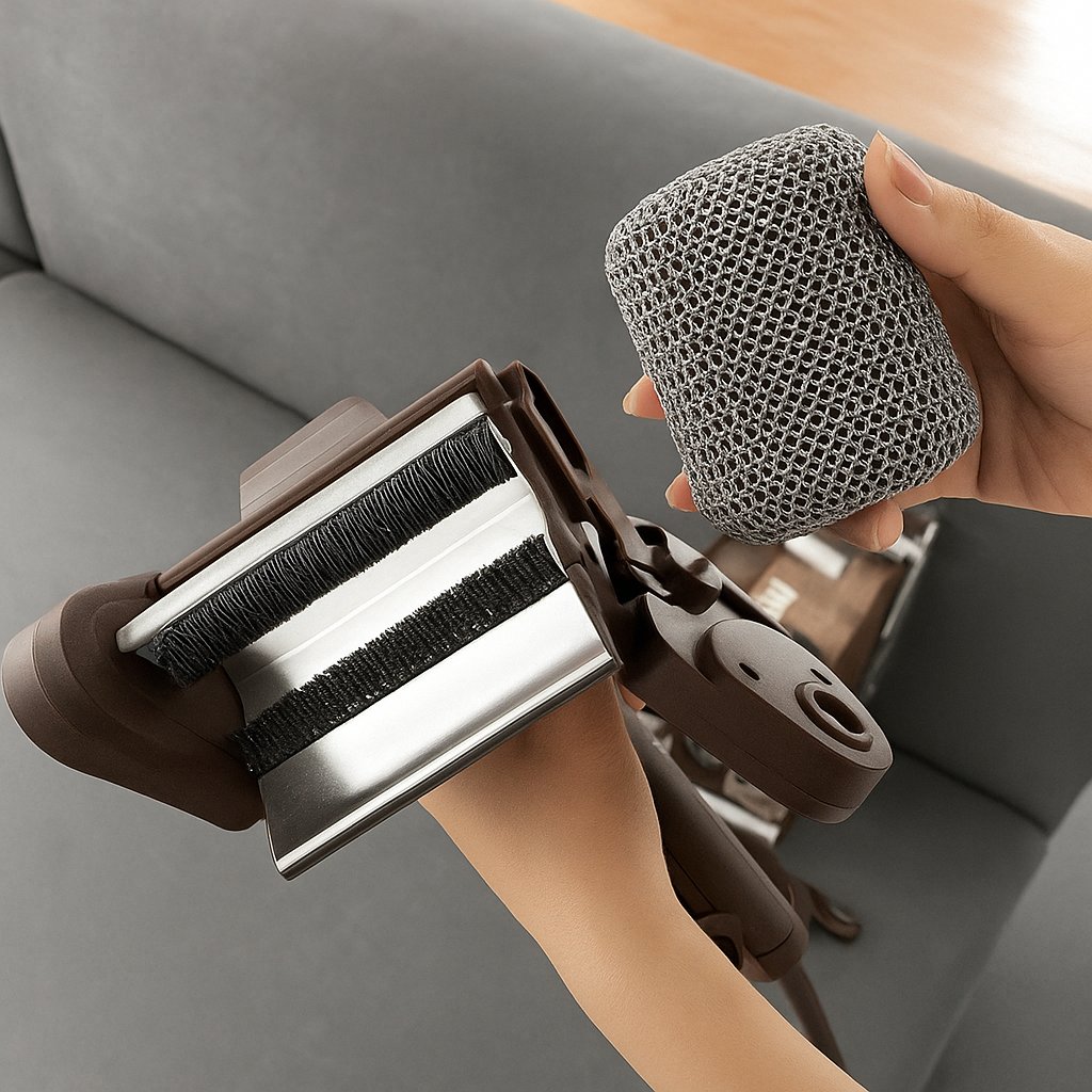 NettoyeurGrill™- Nettoyeur de Grille Électrique Sans Fil et Sans Poils