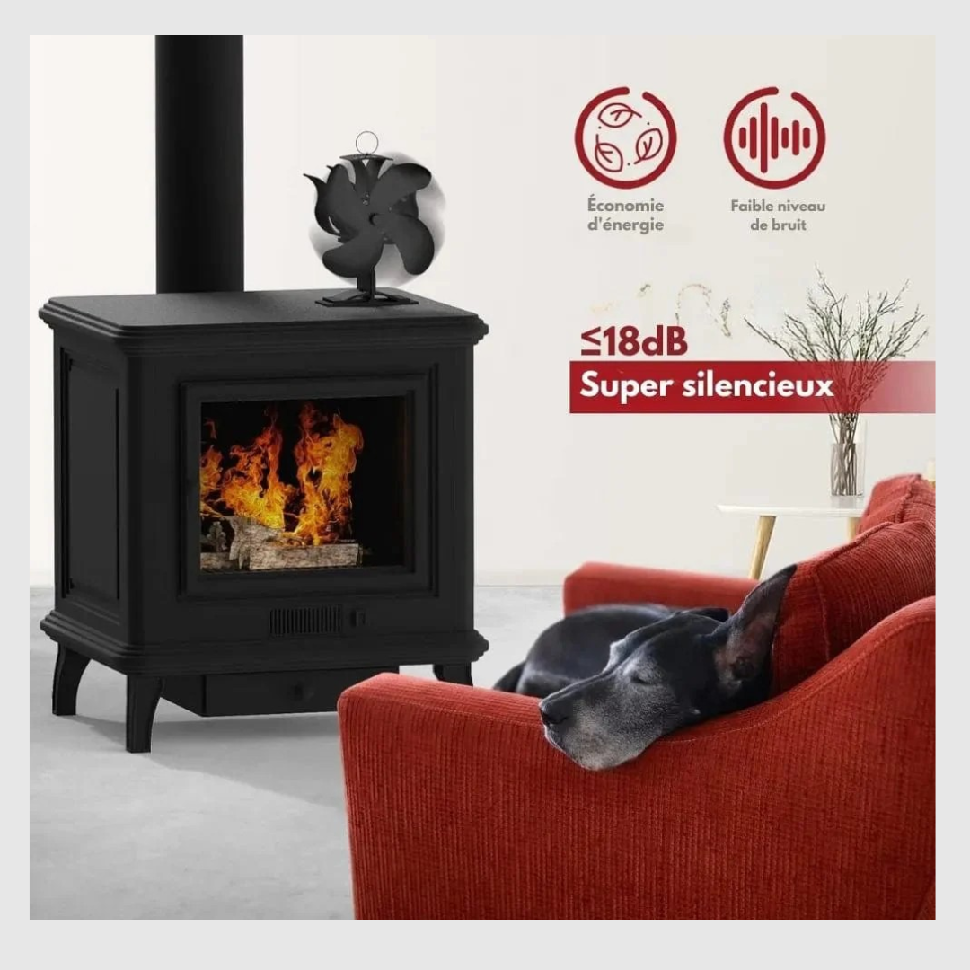Ecofire™-Ventilateur De Poêle a Bois