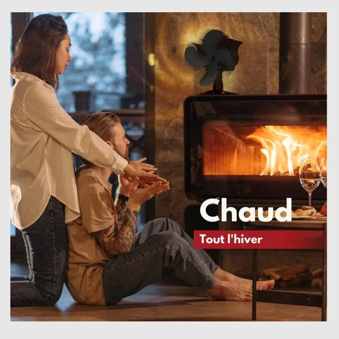 Ecofire™-Ventilateur De Poêle a Bois