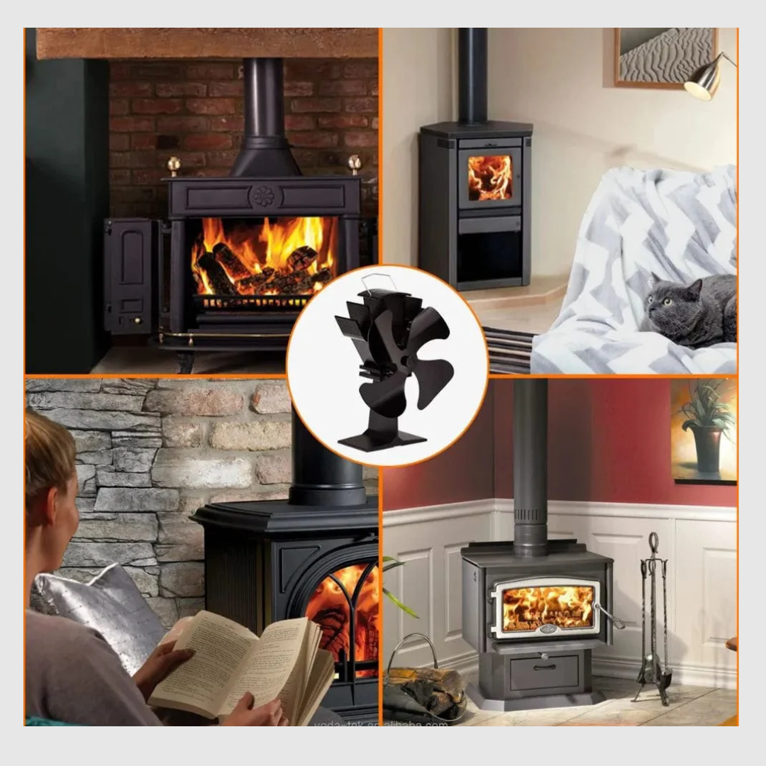 Ecofire™-Ventilateur De Poêle a Bois