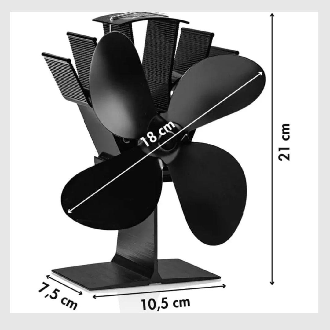 Ecofire™-Ventilateur De Poêle a Bois
