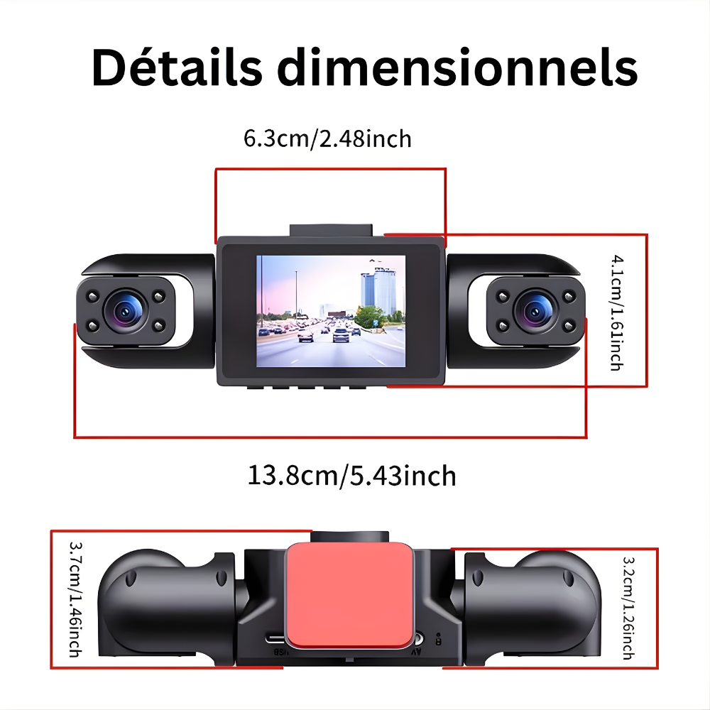 DriveSecure™ 360 – Vision Totale Full HD