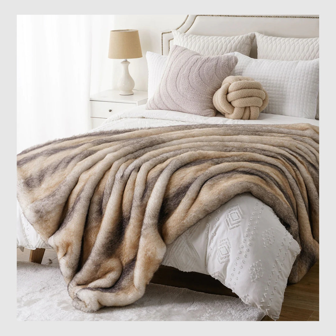 Couverture lestée de luxe