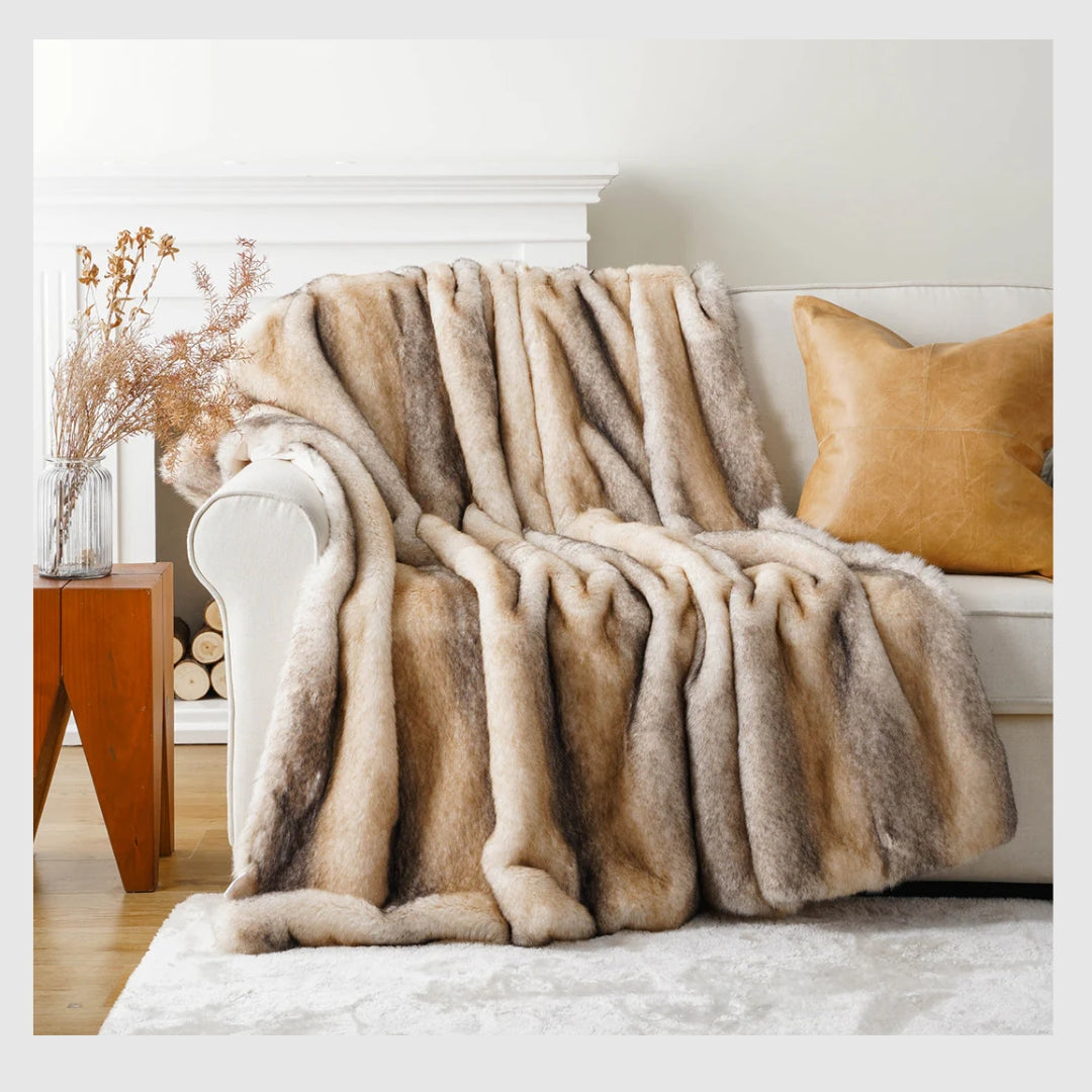 Couverture lestée de luxe