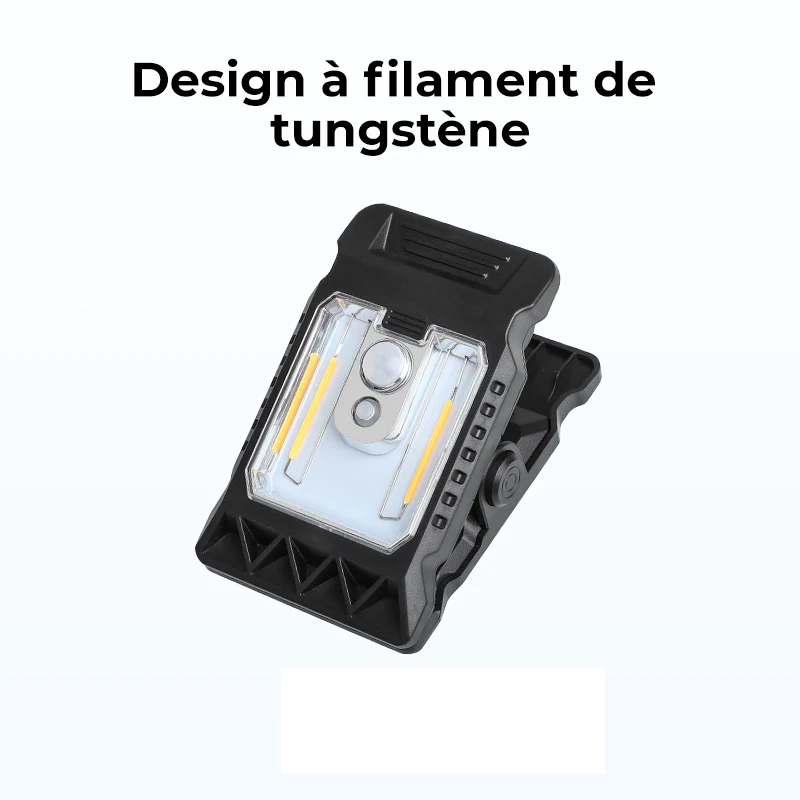 LumiClip™ – Lampe Solaire Détecteur