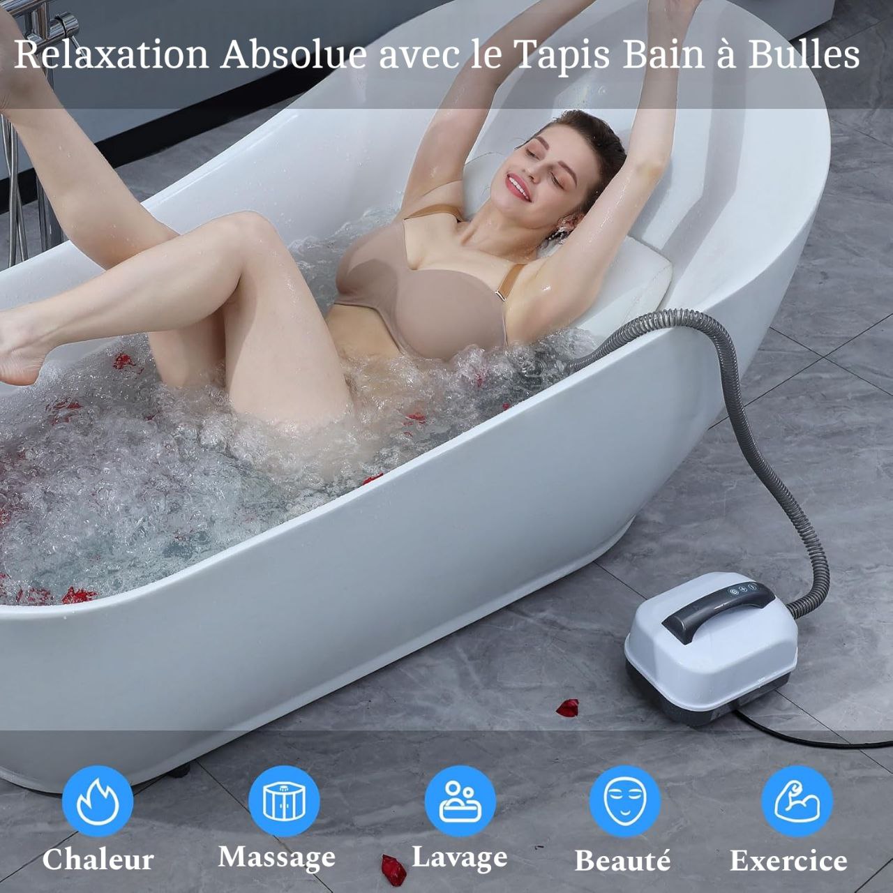 WaveZen™ – Le Spa à Bulles à Domicile