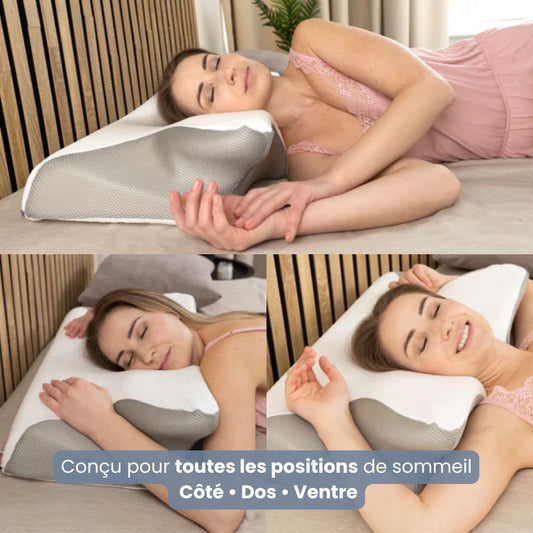 NeckRest™- Oreiller Médical Ergonomique : Confort et Bien-être au Quotidien