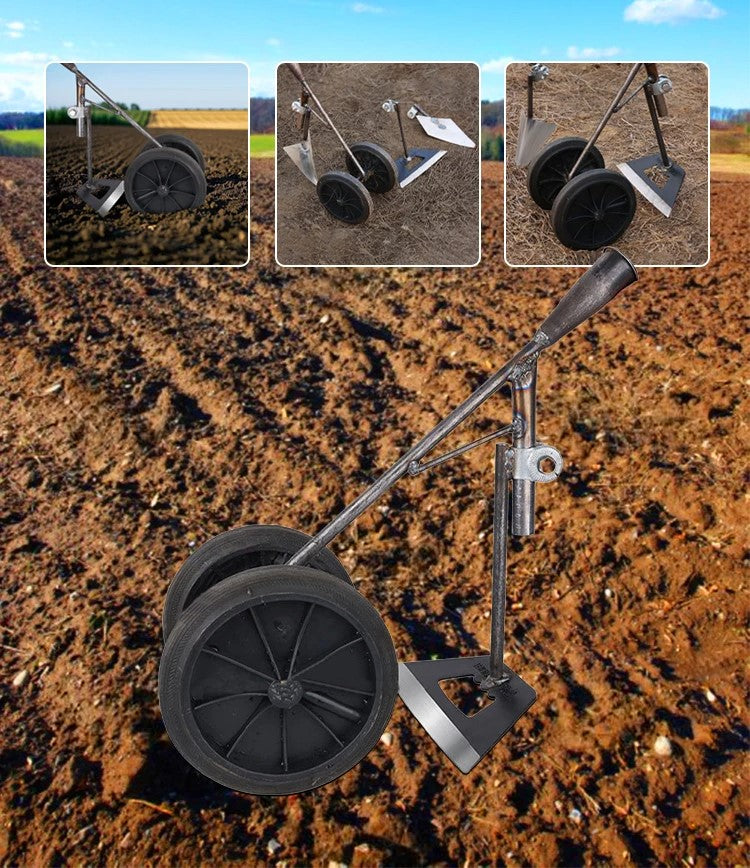 Plant’O’Matic™ – Outil de Plantation Rapide à Deux Roues