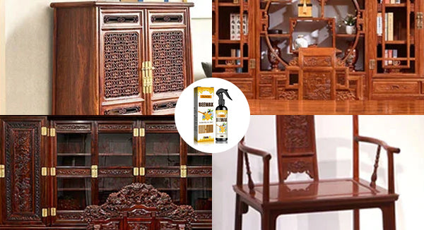 Spray de Cire d'Abeille pour Meubles 100% naturel