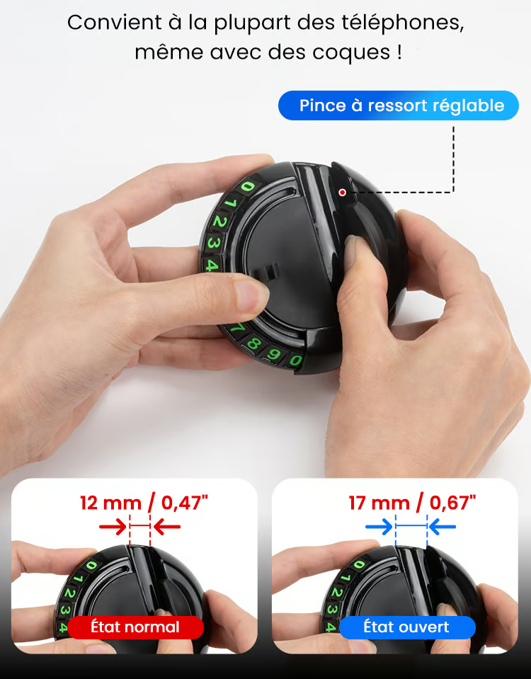 Tapis antidrapant multifonctionnel pour voiture