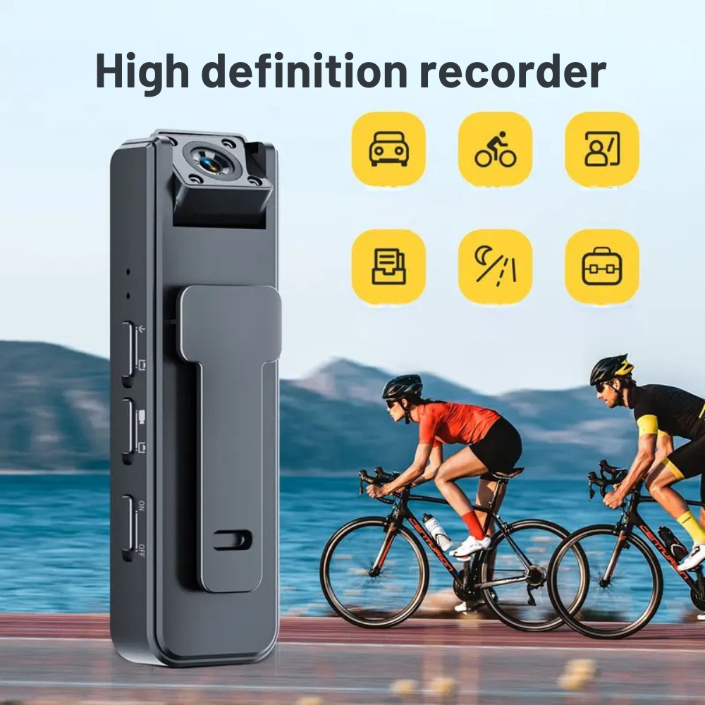 VisionCam™ – Mini Caméra 1080P Ultra-Claire
