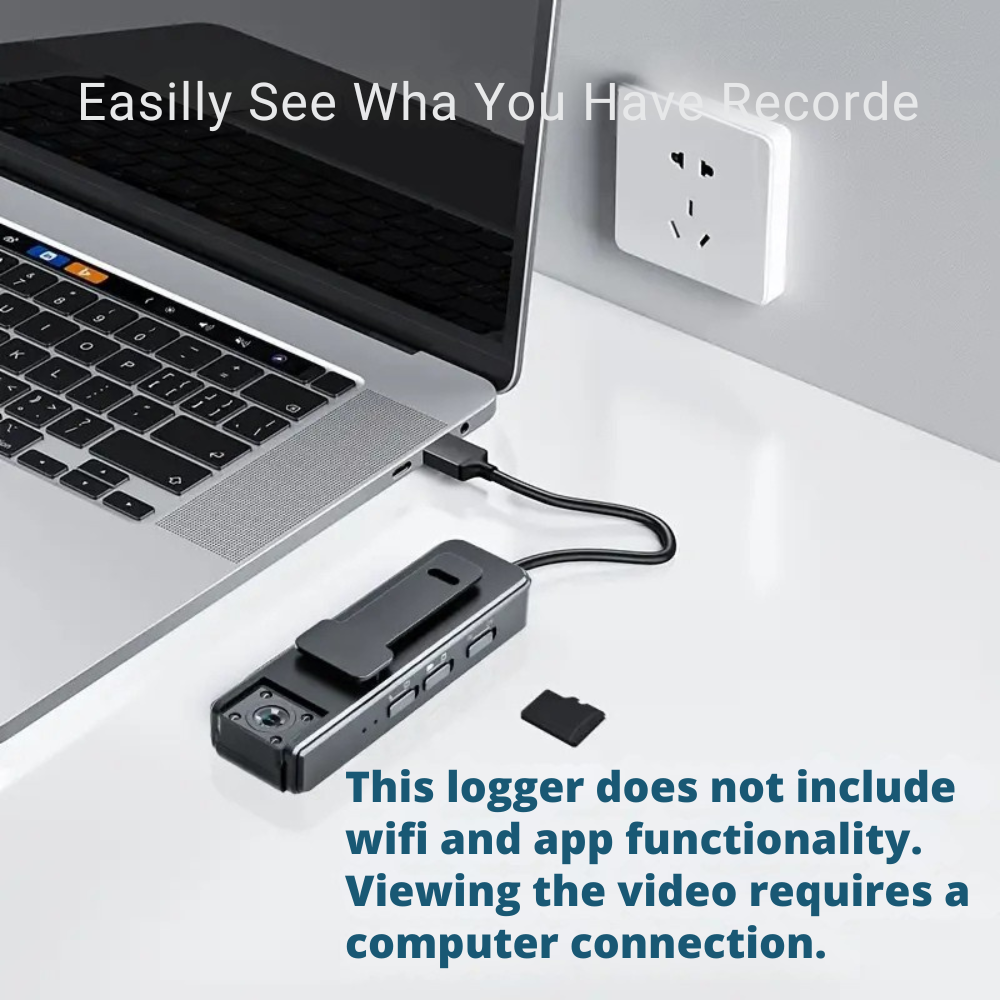VisionCam™ – Mini Caméra 1080P Ultra-Claire