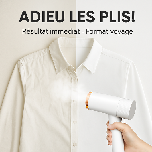 Klary™ - Défroisseur Portable Ultra-Efficace