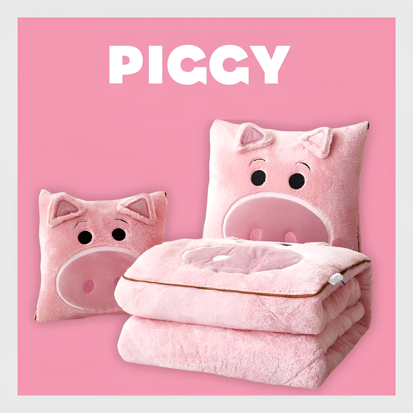 l’Oreiller et Couverture 2-en-1 Stitch -Quebecool™