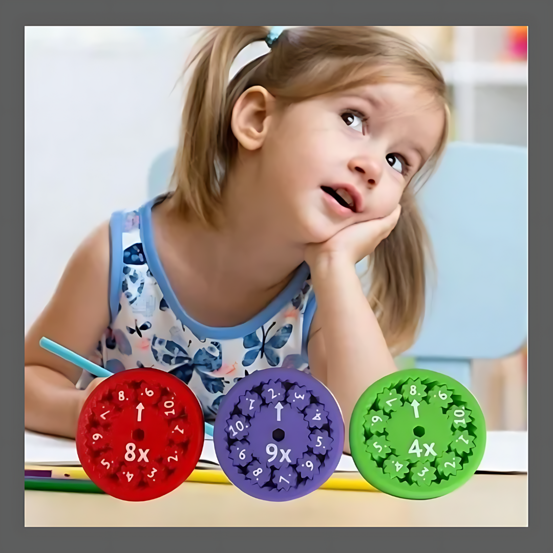 Toupie pour l'apprentissage des maths Quebecool™