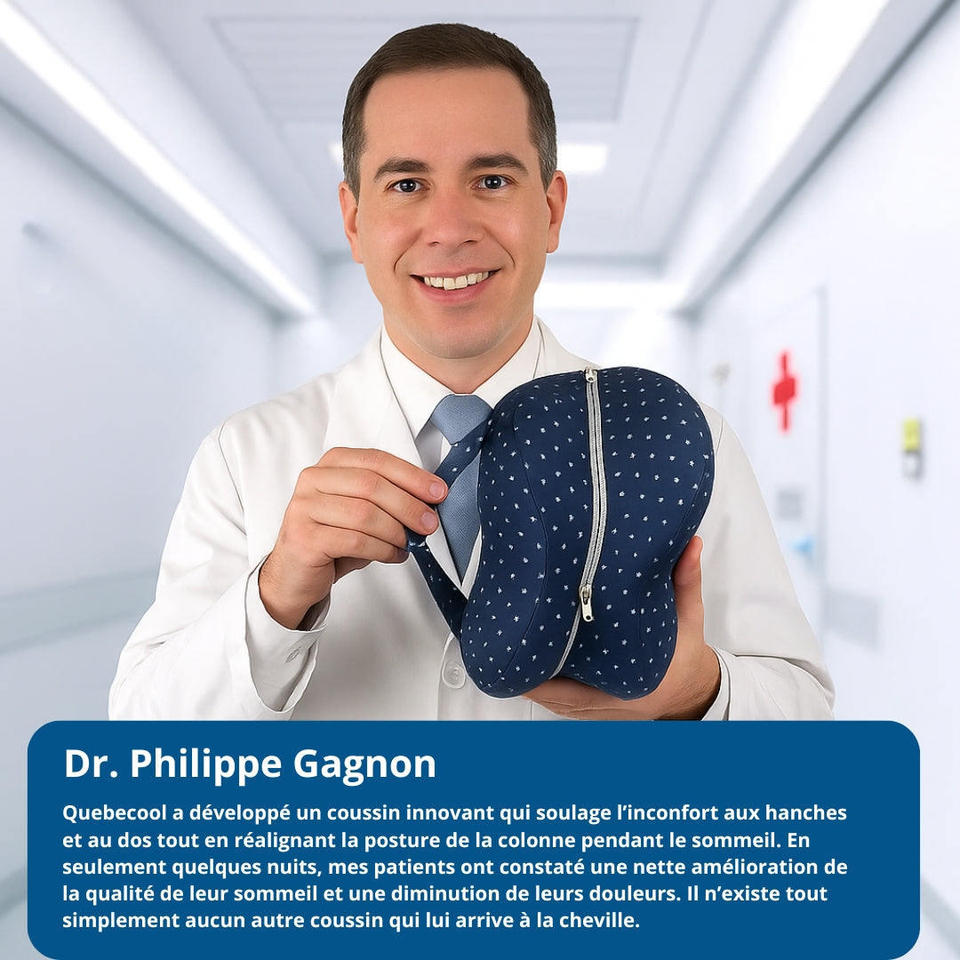 AlignaFlex™ – Dors sans douleur, retrouve tes matins légers