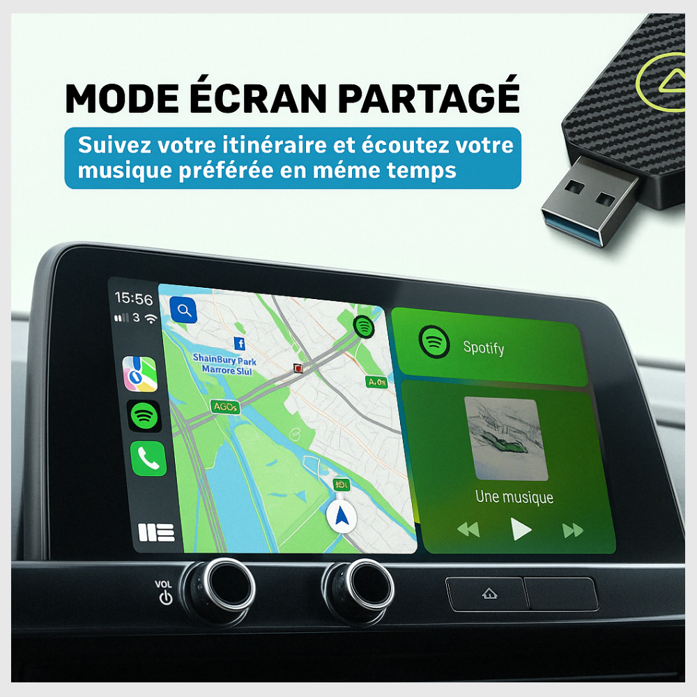 CarLink Pro™ - Adaptateur sans fil CarPlay