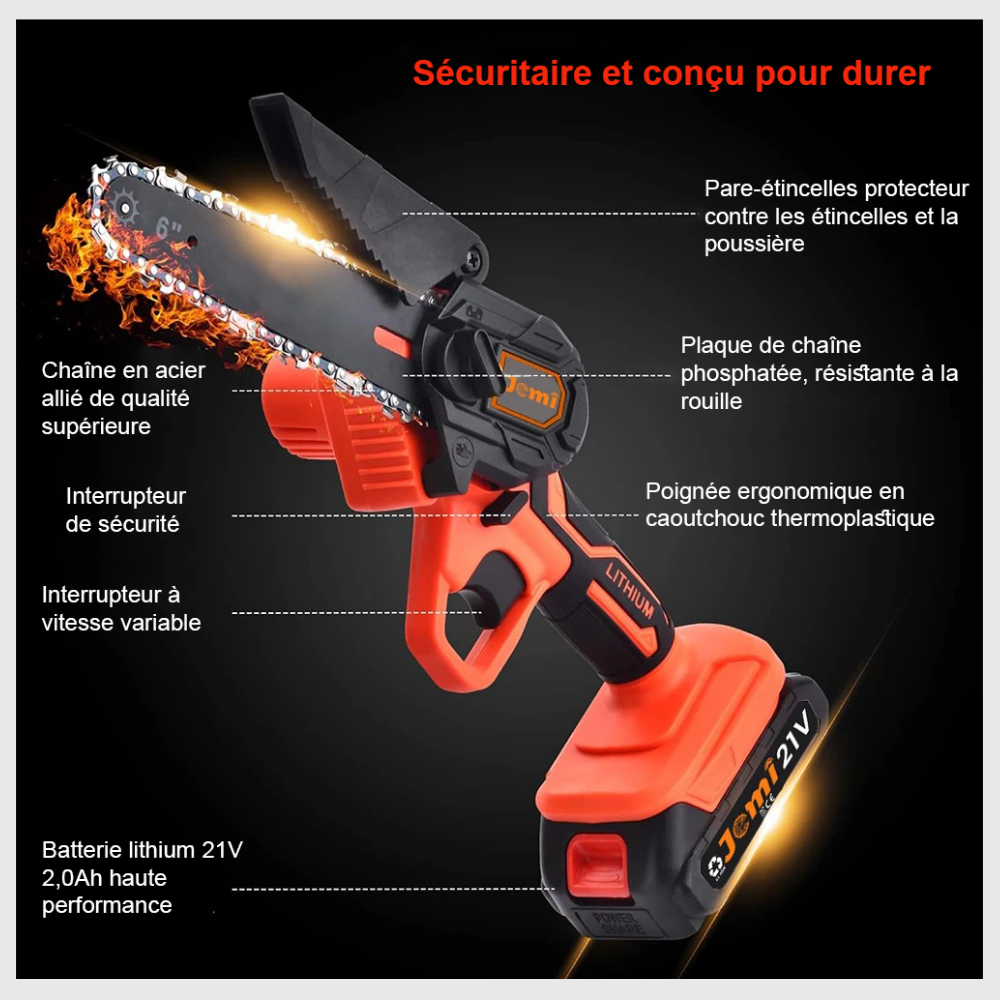 BoisFacile™Mini Tronçonneuse