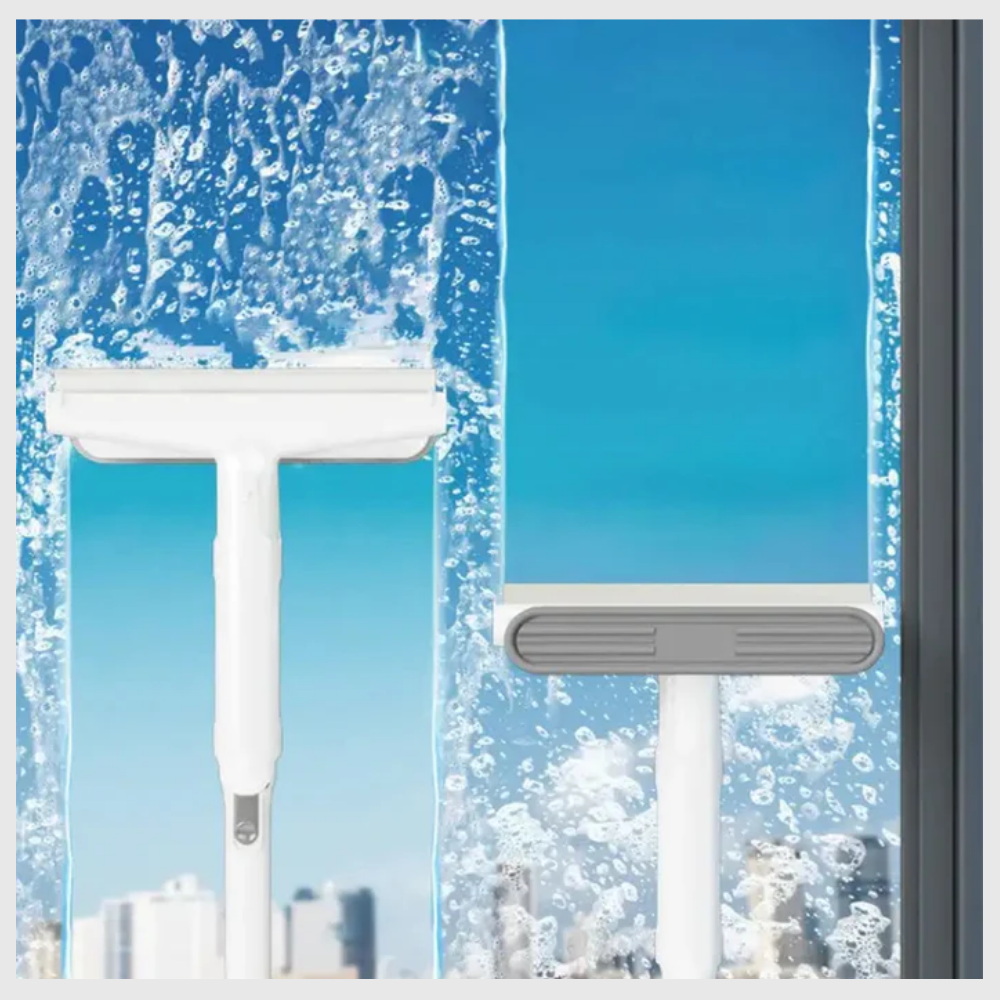 ClairVue™ – Nettoyeur de Vitres 3-en-1 Télescopique