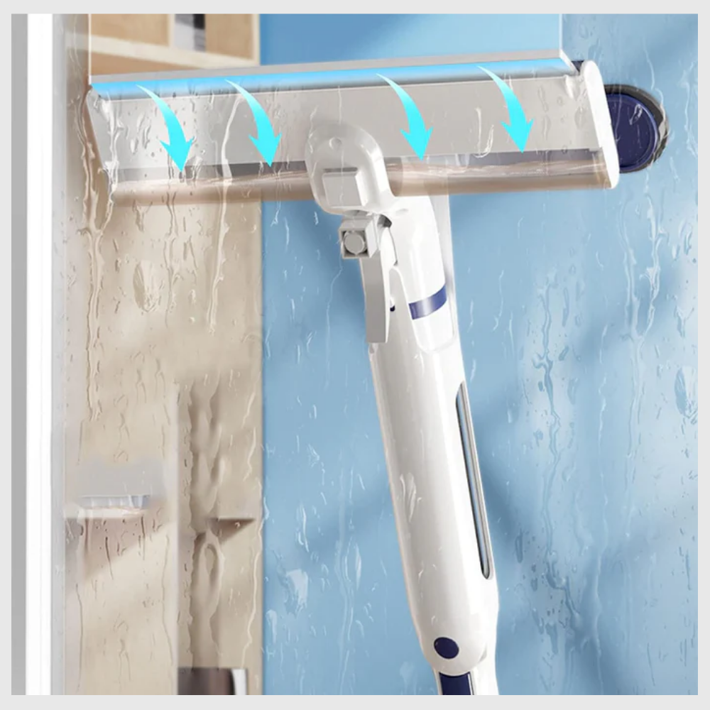 ClairVue™ – Nettoyeur de Vitres 3-en-1 Télescopique