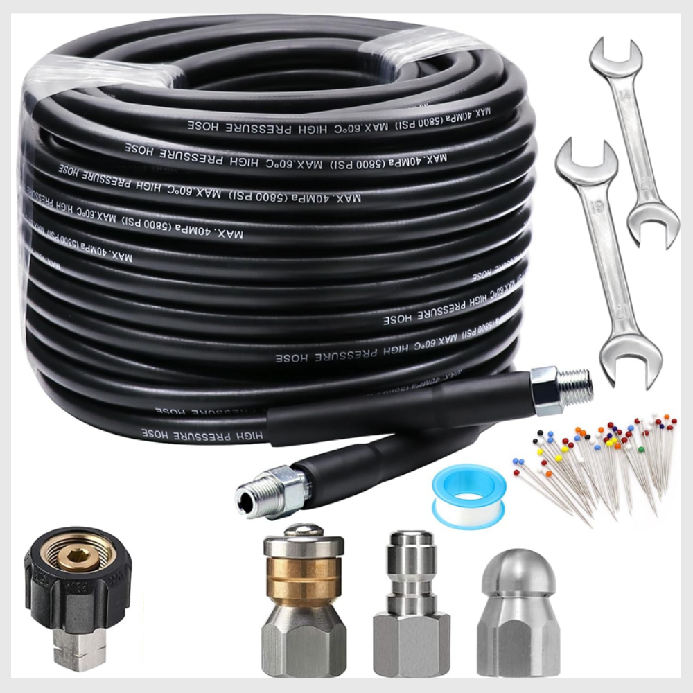 HydroJetix™ – Kit Déboucheur Haute Pression 5800 PSI