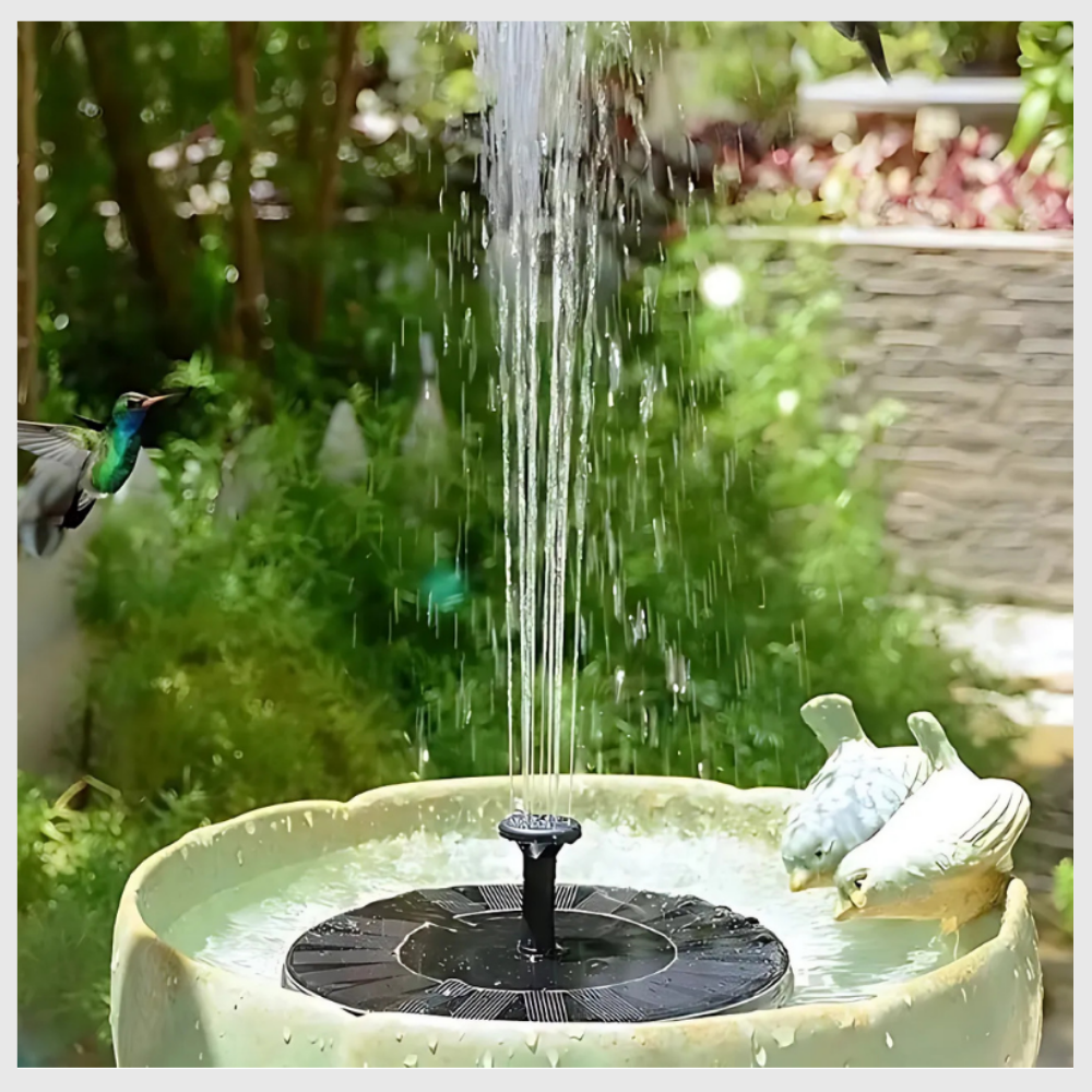 Fontaine solaire autonome