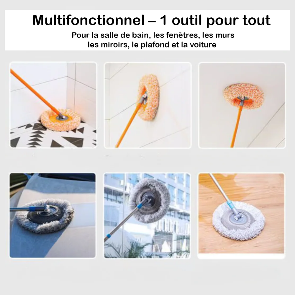 CleanFlex™ Atteint tous les coins sans effort
