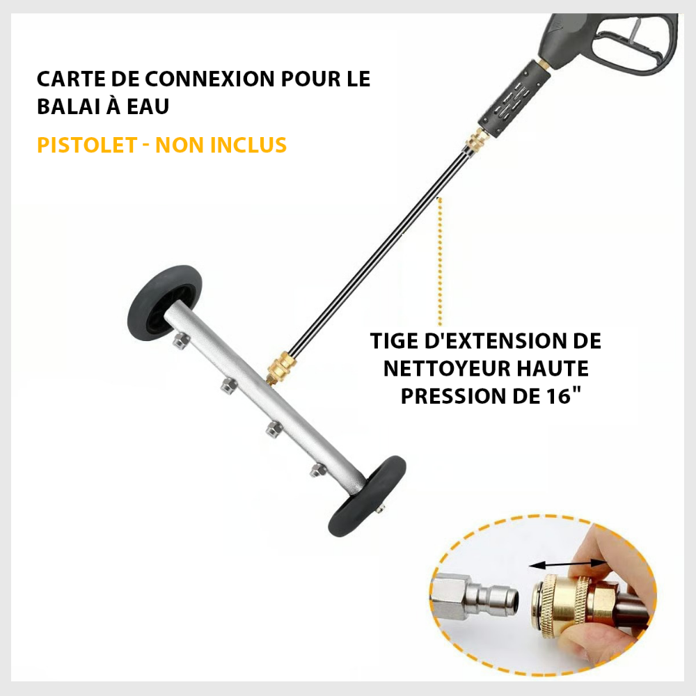 DualClean™ pour Nettoyeur Haute Pression
