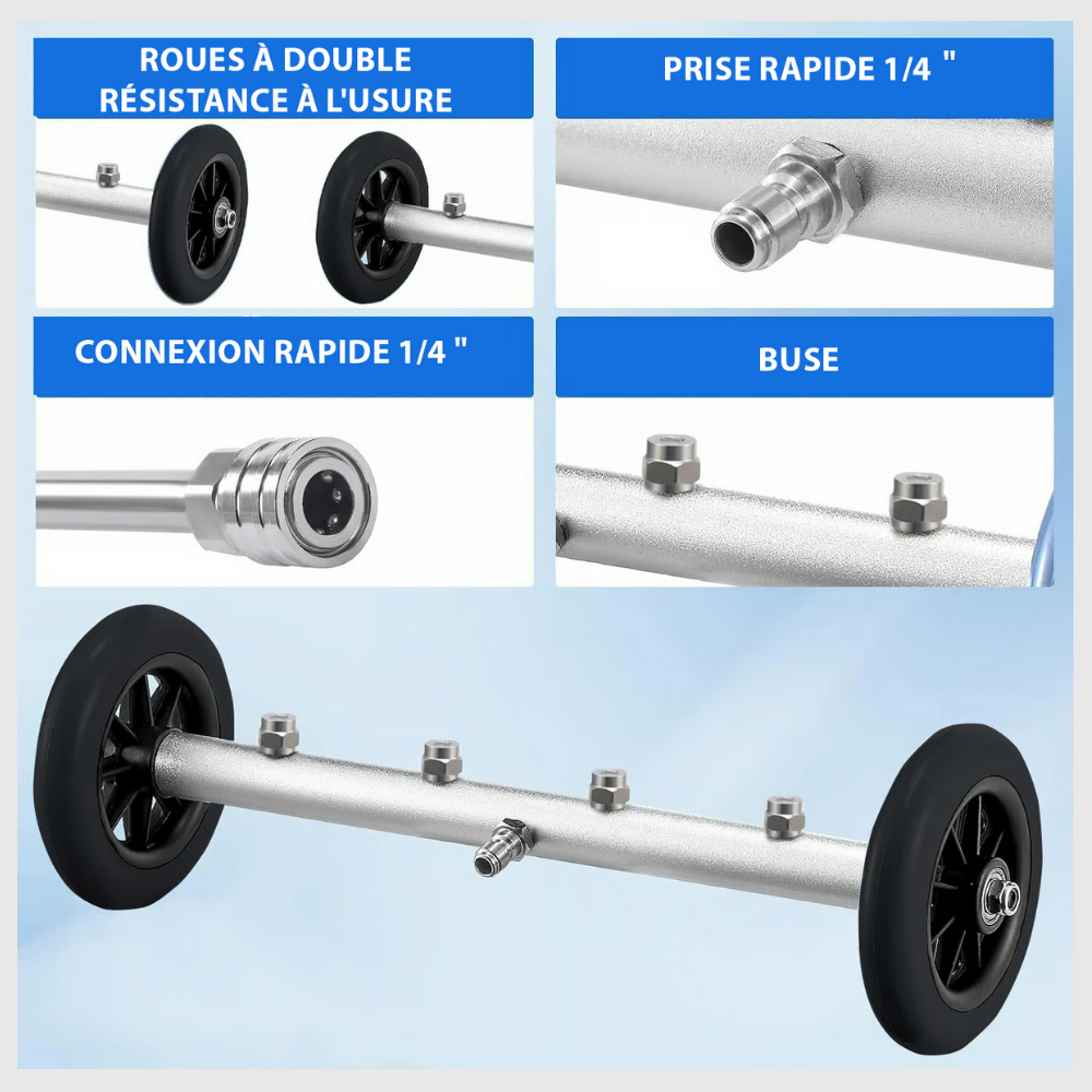 DualClean™ pour Nettoyeur Haute Pression