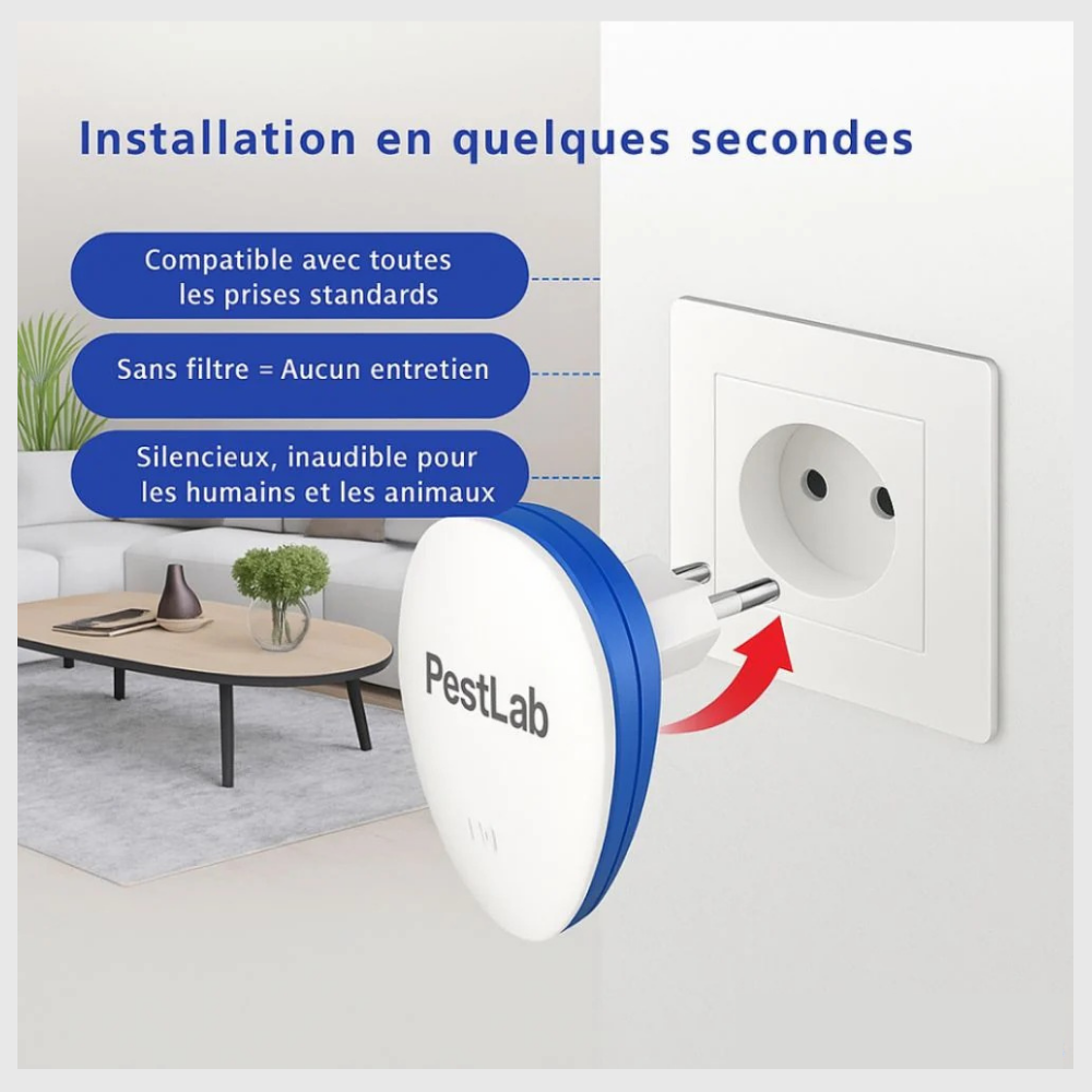 EcoRepel™ – Répulsif Ultrasonique