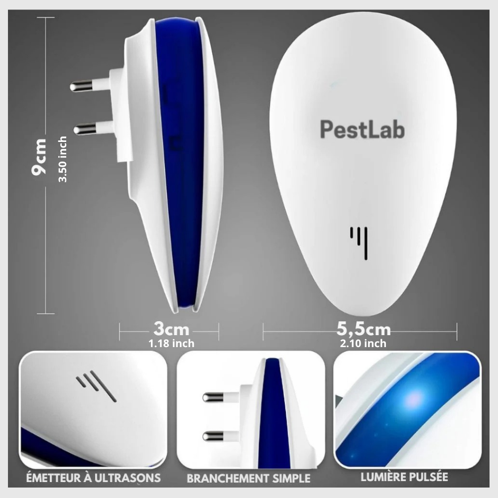 EcoRepel™ – Répulsif Ultrasonique