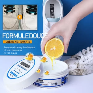 Crème Nettoyante pour Chaussures Blanches : Une Propreté Étincelante Assurée