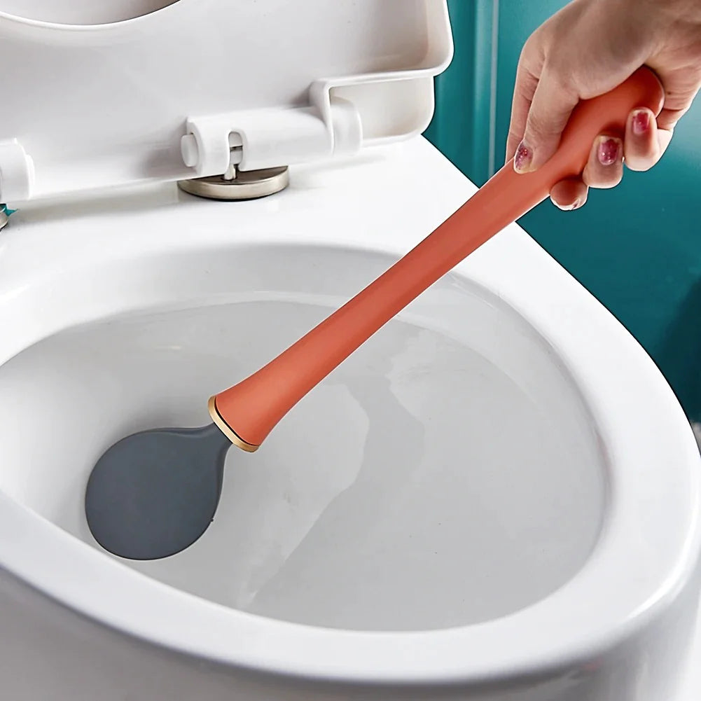 Brosse WC en silicone élégante et hygiénique