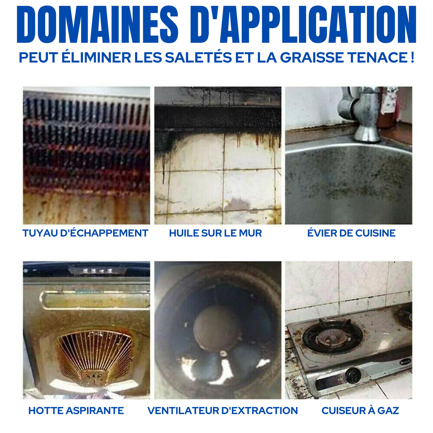 Nettoyant de bulles multifonctionnel tout usage