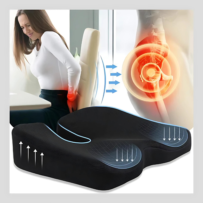 Coussin Orthopédique De Siège Anti-Pression