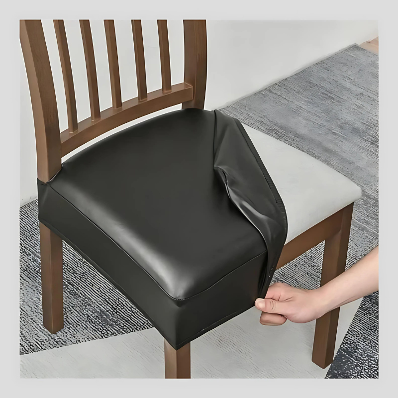 Housse de chaise en cuir PU imperméable Quebecool™