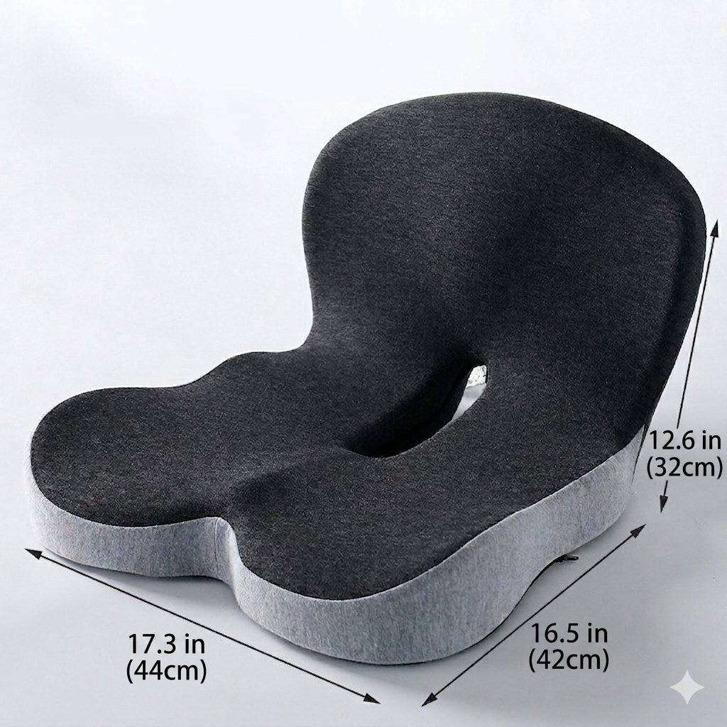 ErgoRelief Pro | Coussin Ergonomique Mémoire de Forme