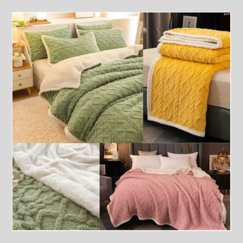 Couette en velours double face