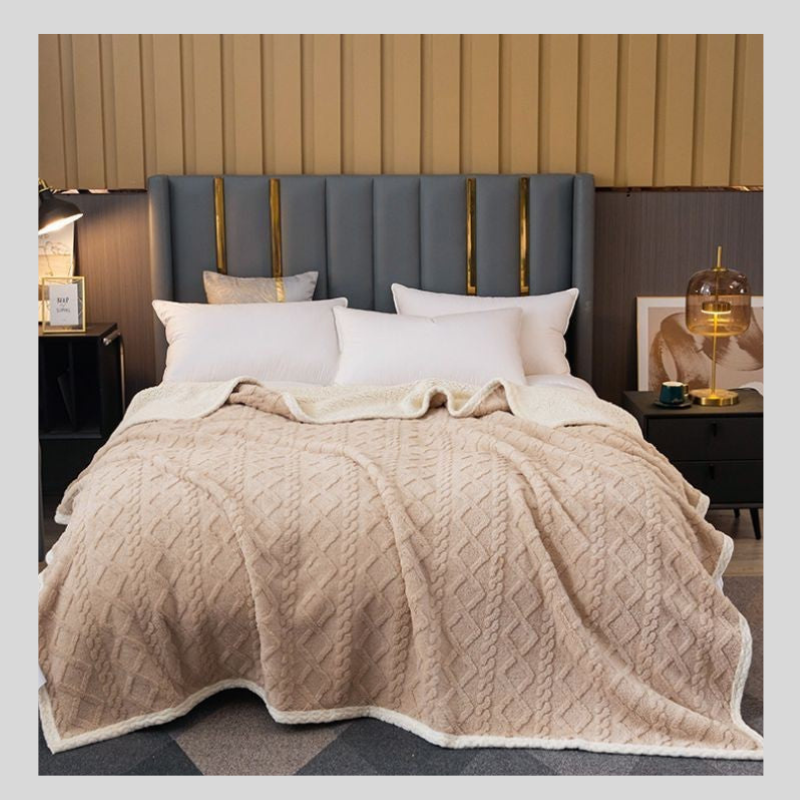 Couette en velours double face