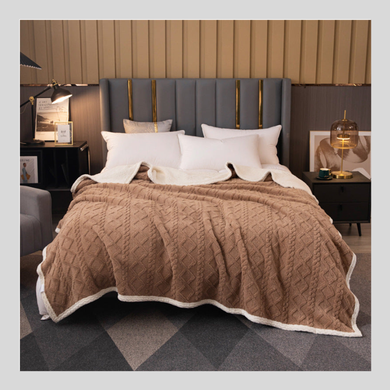 Couette en velours double face