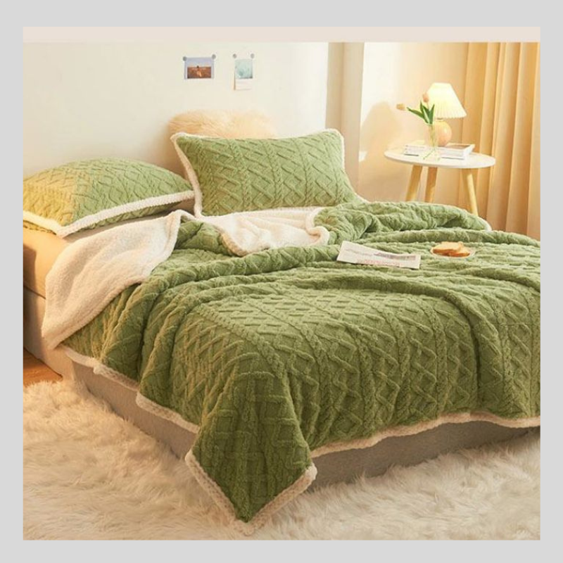 Couette en velours double face