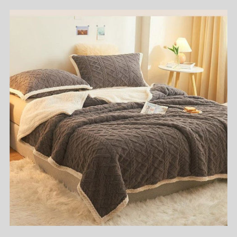 Couette en velours double face