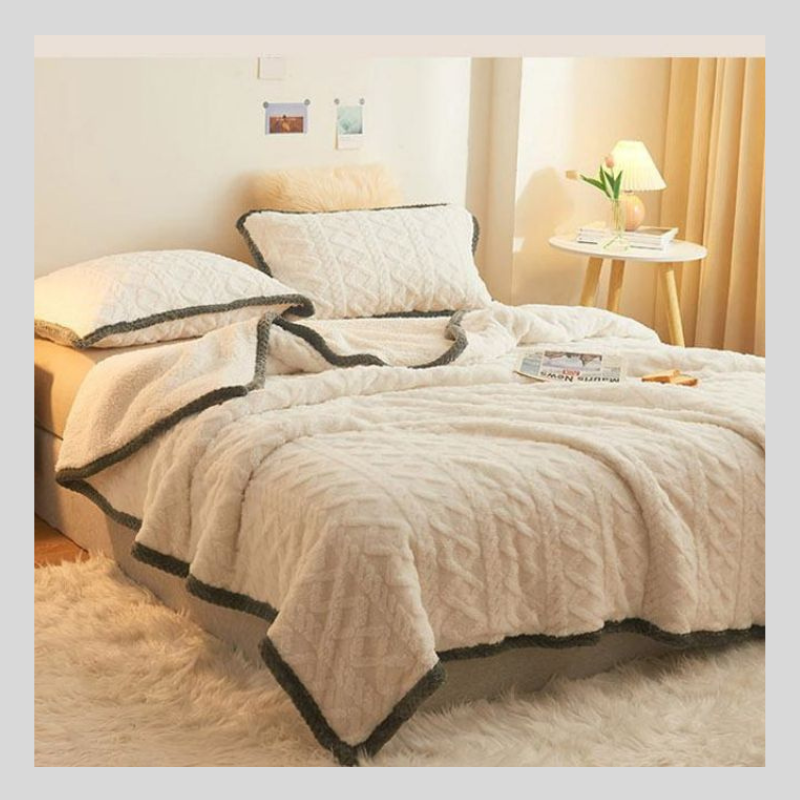 Couette en velours double face